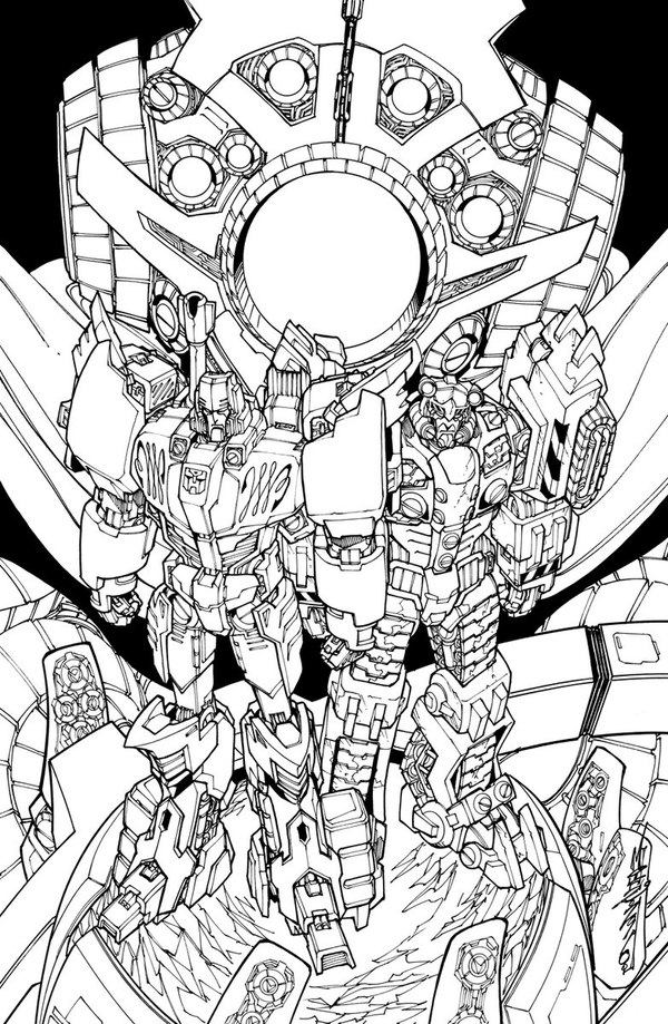 Transformers Lost Light 4   Alex Milne's Lineart Subscription Cover With Josh Perez Colors  (2 of 2)